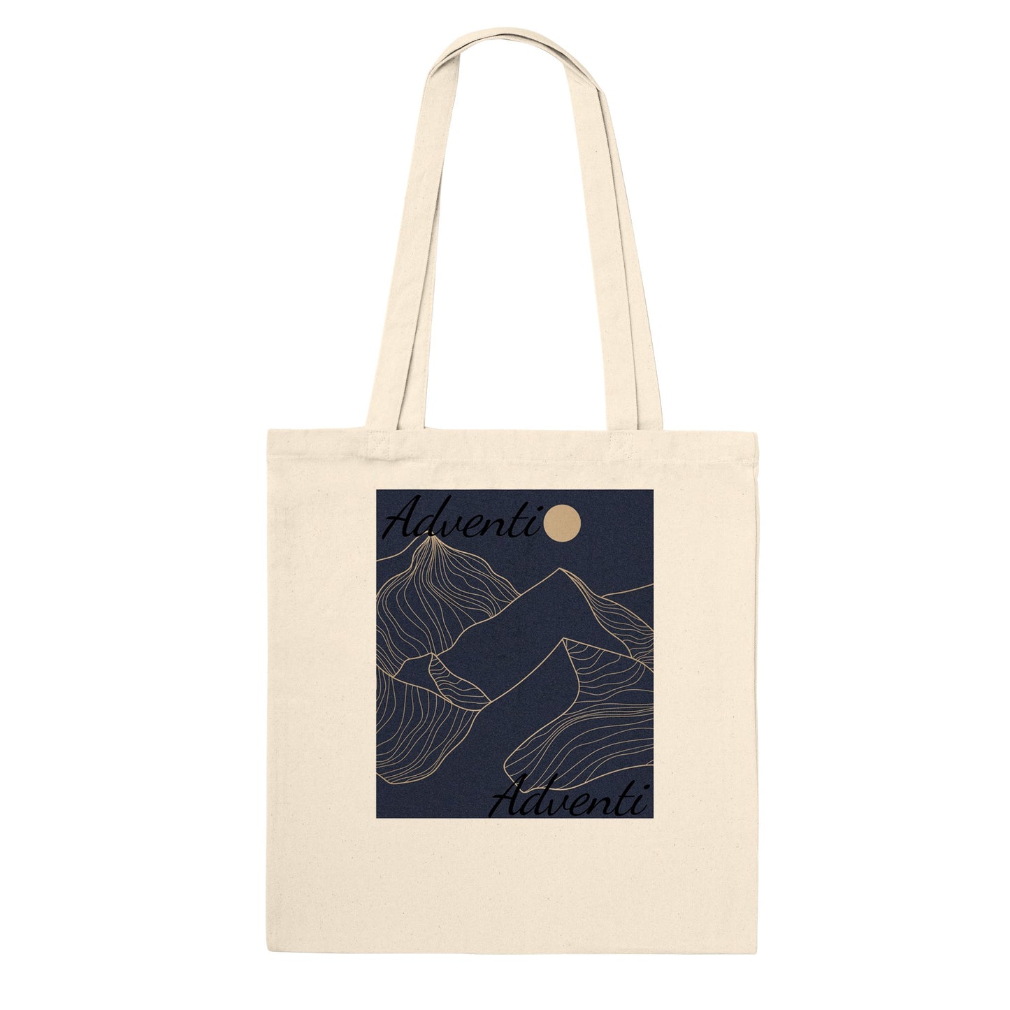 Adventi 'moon' tote bag