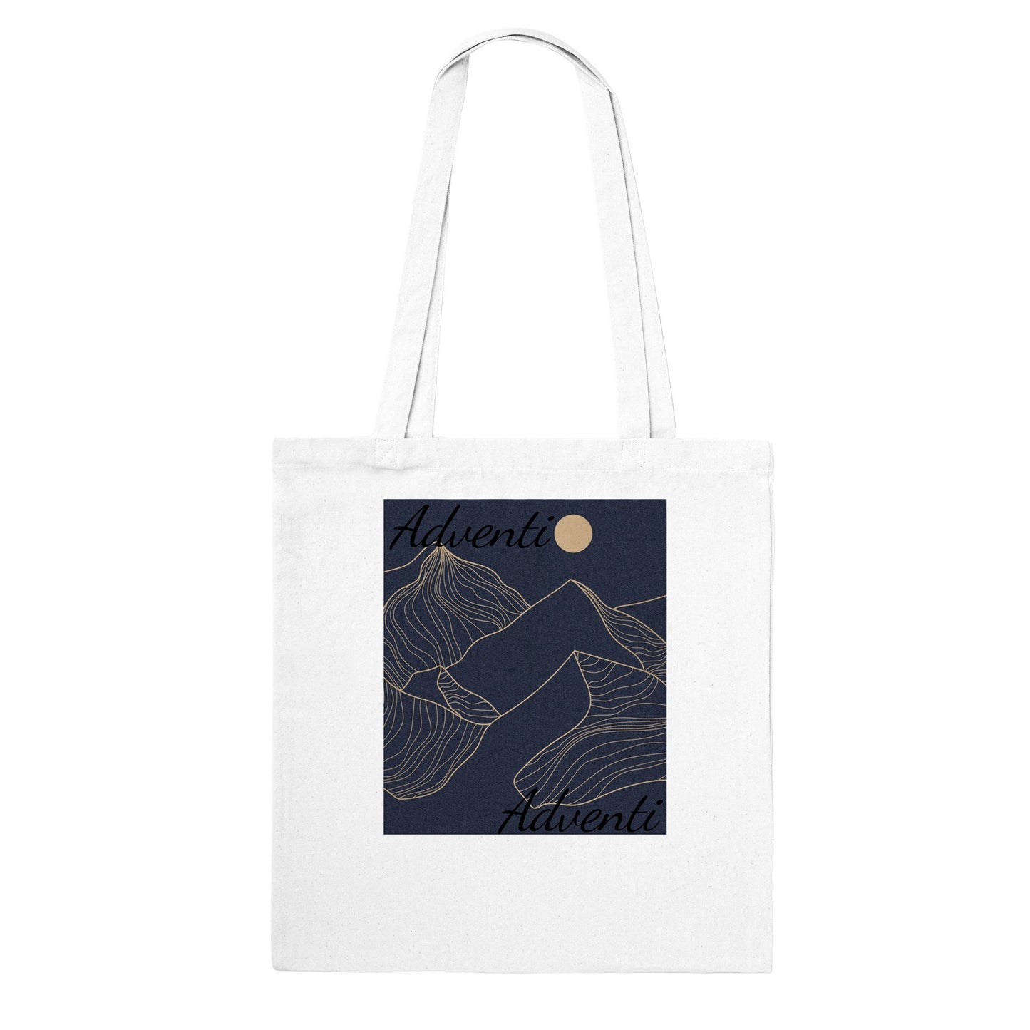 Adventi 'moon' tote bag